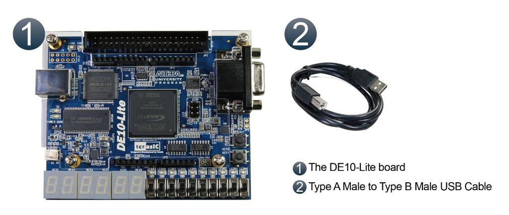 Chapter 1 Introduction The presents a robust hardware design platform built around the Altera MAX 10 FPGA.