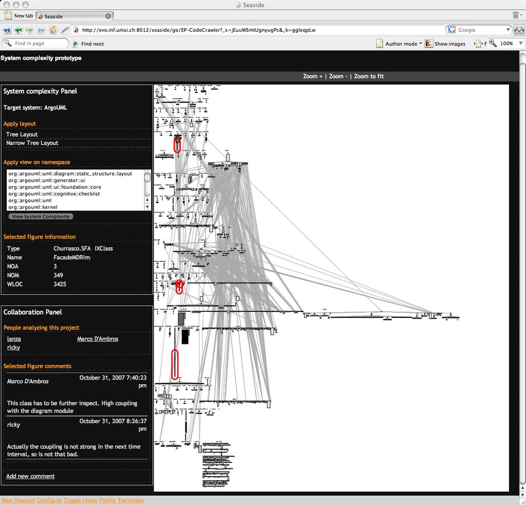 B A C Fig. 4. A screenshot of the Churrasco web portal. 2.5.
