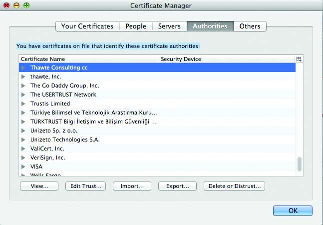 HTTPS Certificate Authorities A Certificate Authority (CA) allows users to place