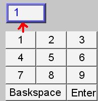 2. Use Function Keys to design the keyboard and place it on the screen. 3.