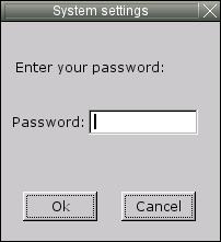 Confirm password for security.