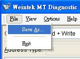 33.2. EasyDiagnoser Settings Item Description Save As The captured information of Easy Diagnoser can be saved