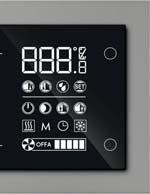.. The ekinex thermostats of 71 series range and related accessories offer the possibility to realize several variations that will satisfy the most diverse needs.