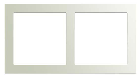 TECHNICAL016EN Double plate - 71 series WALL-MOUNTING DEVICES Description Double plate for finishing standard flush-mounting inserts and/or ekinex devices of 71 series.