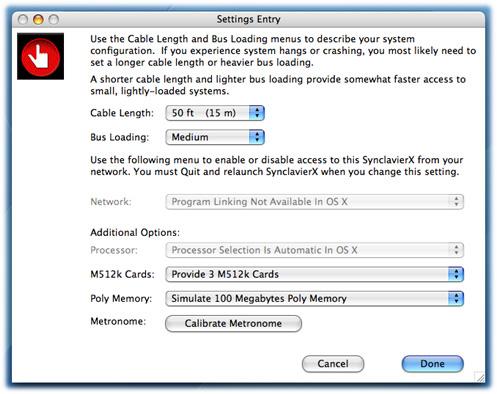 Setting the Cable Length and Bus Loading Settings Figure 3 The "Settings..." selection from the Edit Menu activates the dialog shown in figure 3. Why set the Cable Length and Bus Loading?