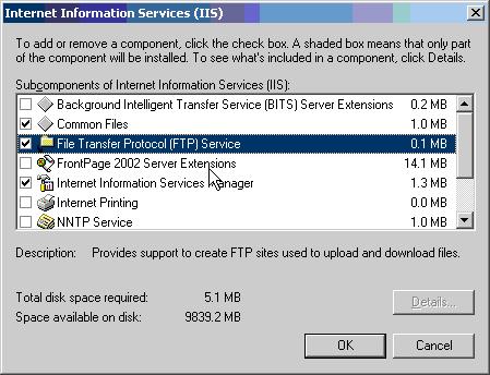 for the Secure Download. The FPT application can eventually be useful to use as web server for the phones, e.g.