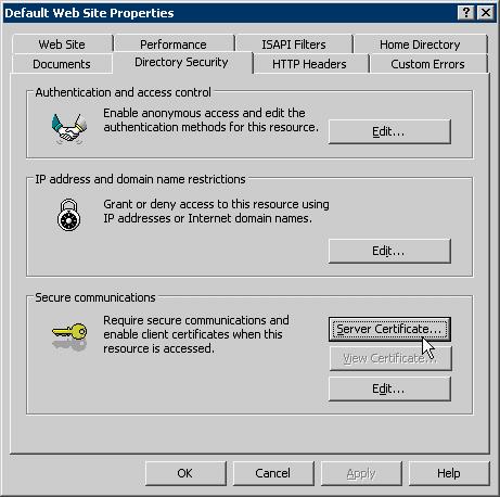 Installing a Certificate Authority 2.