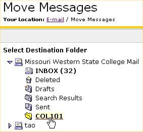 Select the destination folder. Click Ok.