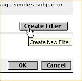 Filters Filters are used to setup conditions that will route incoming messages to selected folders. Click the Options tab.