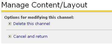 2. On the channel that you want to edit, click on the Channel title or the button. or 3.