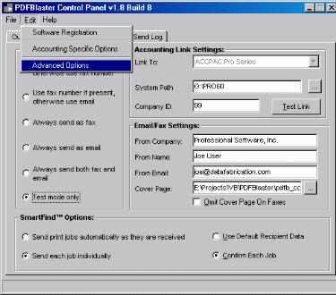 Page 31 of 51 PDFBlaster provides a unique capability to create integrated mail merges using Microsoft Word (2000, XP or greater) and your accounting data. We call this feature Word Blast!