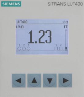 SITRANS LUT400 Level measurement in less than a minute! Local programming has never be easier or faster!