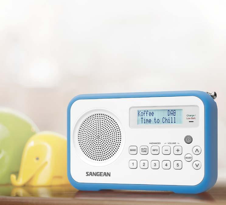 Portable Radio DPR-67 DAB+ / FM-RDS Portable Digital Radio Compact design for use anywhere Stereo sound through