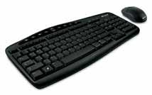 Universal accessories Microsoft Wireless Keyboard, Mouse and Receiver Combine functionality and style without wires. Control your favourite activities with Media Keys and convenient hot keys.