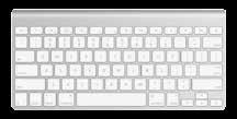 Solid aluminium construction Stylish and practical Non-slip feet Dazzling radial finish For ipad and similar tablets Apple Wireless Keyboard for use with a Mac or ipad The completely cable-free Apple