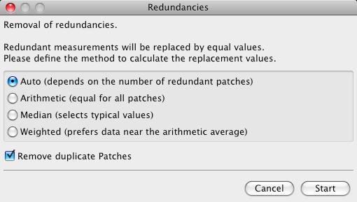 Make sure that the number of color patches in all of the selected measurement files is identical, as otherwise you cannot use the averaging function directly. 2. Click on the Averaging button. 3.