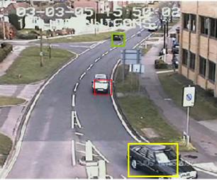 Fig.7. Multi object tracking in Cartrack without any significant time delay and processing complexity (a) (b) Fig.8.