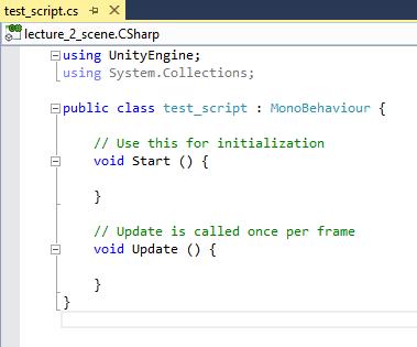 Everything is a GameObject GameObject: http://docs.unity3d.com/scriptreference/gameobject.