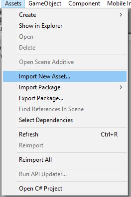 Import External Objects Create and export an object from Maya/Blender/3ds Max as either an *.OBJ or a *.FBX. You can save this anywhere. Why *.FBX? You will see later when we start talking about character animation.