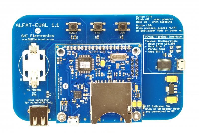GHI Electronics, LLC Reference Design Preliminary F40 SoC Datasheet 4 Reference Design The ALFAT OEM board and ALFAT SDR board are excellent starting points and reference designs for the F40 in both