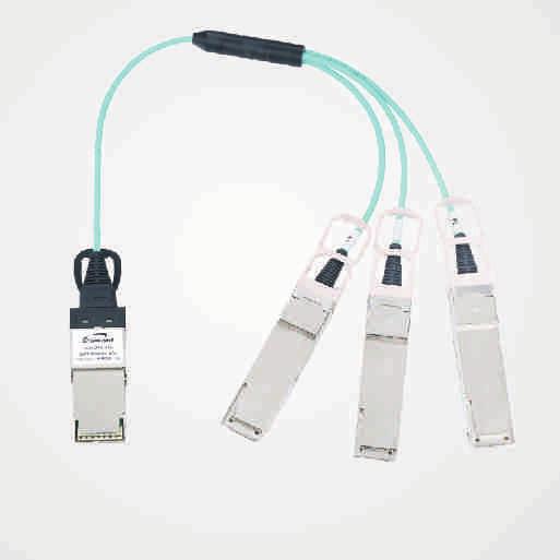 120G CXP AOC Full duplex 12 channels 850nm parallel active optical cable Transmission data rate up to 10.