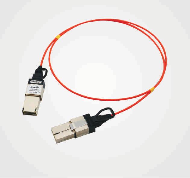 at 12ch SDR, DDR and QDR Switches, Routers Data Centers Other 120G Interconnect Requirement 120G CXP to 3 x 40G QSFP+ AOC QSFP+ End compliant to SFF-8436 CXP End compliant to SFF-8642 and IBTA V2