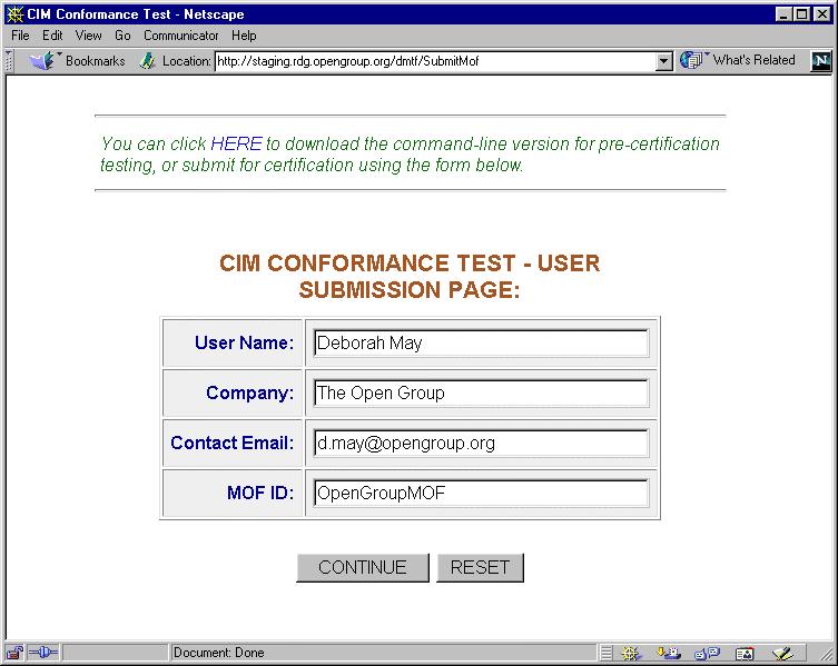 User Information DMTF 2002