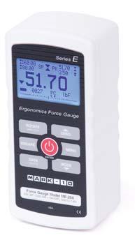 Thank you Thank you for purchasing a Mark-10 Series E ergonomics force gauge, designed for tension and compression testing