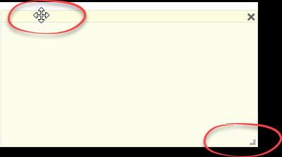 Pasteboard can be accessed from the left side of the window under Manage Activities. Once you Select PasteBoard a yellow box will appear.