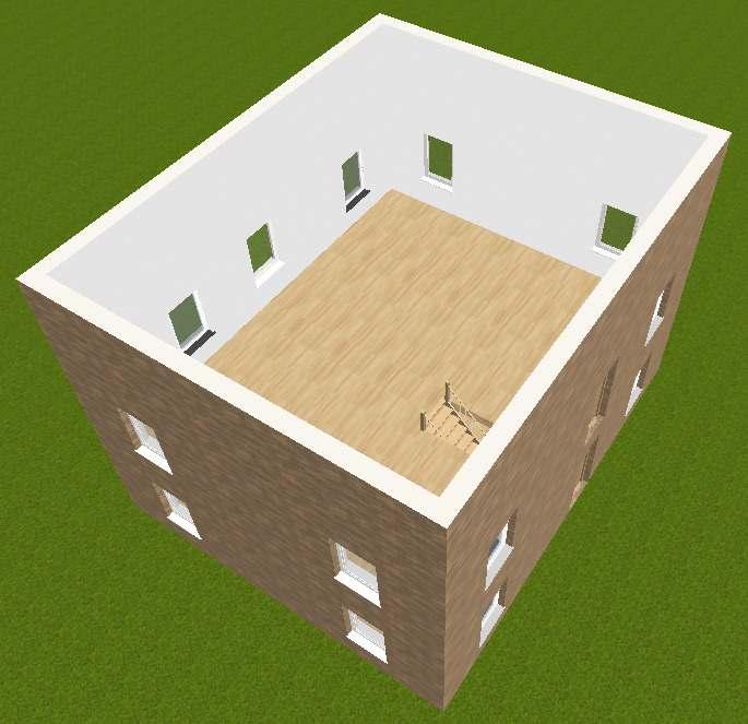 You can of course create a completely blank floor by selecting the option None. In this exercise we want to copy across external walls only, windows and doors.