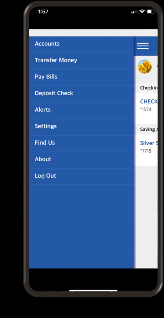 Changing One-Time PIN Delivery Method You may change your delivery method by logging into the mobile app. Select Settings in the main menu, and then select One-Time PIN.