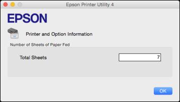 2. Select Printer and Option Information. You see this window: 3.