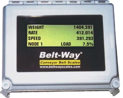 The Belt-Way Serial Remote Display is housed in a Nema 4X enclosure.