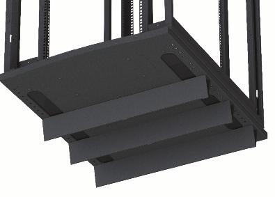 75 in.) Can be installed in vertical cable management trays only VP-145.................. ¼-Turn D-ring cable manager 27.