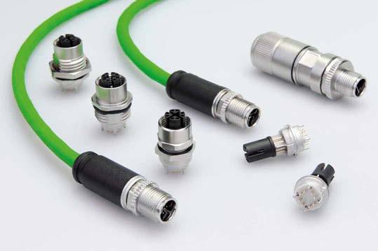 STX M12x1 IP67 connector series With the STX M12x1 IP67 connector series, Telegärtner offers solutions for the demand of the industry for consistent cabling of industrial communication networks in