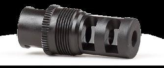 HiPer flash hiders are available to a variety of weapon types, from.223 Rem up to.30 calibre.
