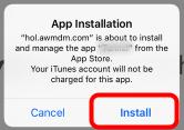 Accept the App Installation (IF NEEDED) You may be prompted to install a series of applications depending