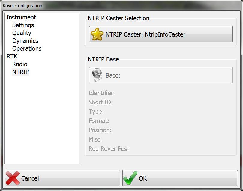 Click NTRIP Caster: NtripInfoCaster.