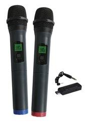 3 Karaoke Microphone & Speaker Wireless Mic. Bluetooth 4.0 80 x 36,5 x 245 mm.