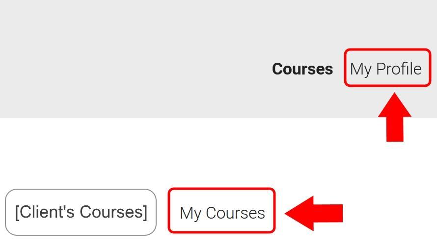 HOW TO START A COURSE 1.