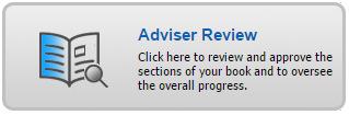 The Adviser Review contains three tabs: Book Review, Activity and E-Commerce. 7.