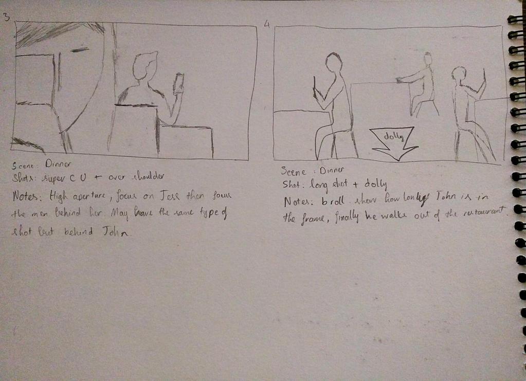 Dreadful storyboards This is a bit better, but the frame (i.e. format) has been hand drawn, which looks sloppy.