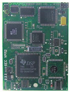 Hardware Description Voice Processing Module (VPM) Voice Processing Modules are small daughter boards that plug into two dedicated slots on the main SBC.