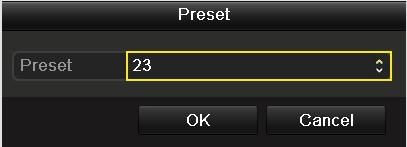 Figure 4.2 PTZ- More Settings 2. Use the directional button to wheel the camera to the location where you want to set preset. 3. Click the round icon before Save Preset. 4. Click the preset number to save the preset.