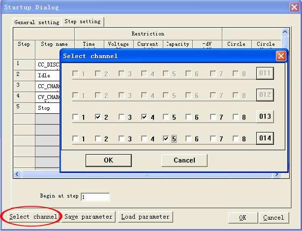Figure 3 Figure 4 Setting Dialog a-2. General Setting: 1). Firstly set the condition for record, it includes time span (Sec.