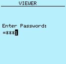 Section 6 Using the HMI 1MRS758280 B A070890 V2 EN Figure 4: Entering password 5. Press to confirm the login.