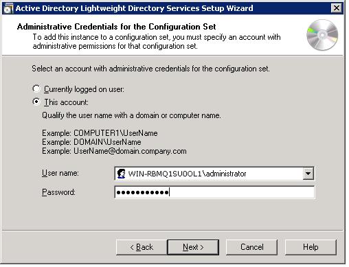 Configuring RGN Contact Center Manager Administration replication 19. In the Password box, type the password for this user account. 20. Click Next. 21.
