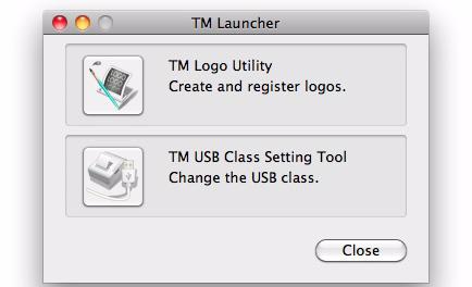 Double-click the printer in the list to open the print queue screen. 3 Start TM Launcher. Mac OS X 10.6/ 10.7/ 10.8: Click [Printer Setup].