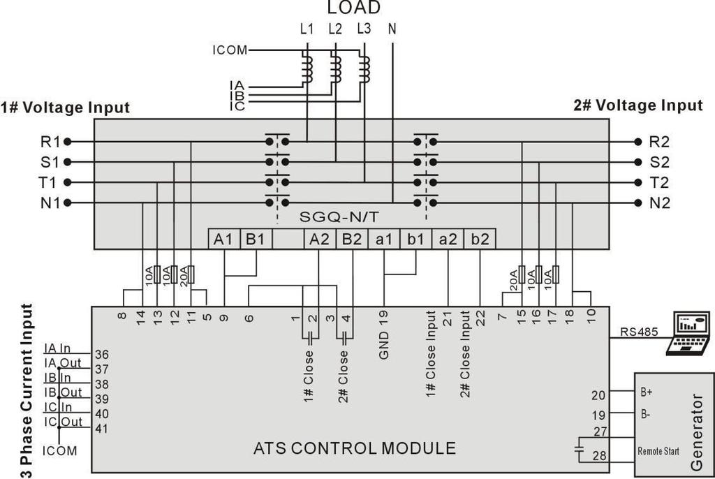 SGQ-N/T Wiring Diagram