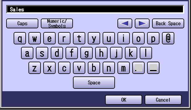 7 Input a button name, and then select OK.